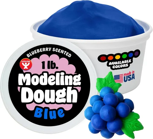 Vista 18 de Hygloss Masa de Modelado para Jugar para Niños – Masa Sensorial Segura y No Tóxica para Artes y Manualidades – Tubo de 1 lb – Arcilla de Jugar