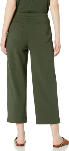 Vista 2 de Daily Ritual Pantalón de rizo de algodón y modal de gran tamaño para mujer