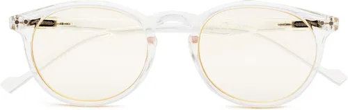 Vista 8 de CessBlu Gafas de computadora para mujer, redondas, ovaladas, con filtro de luz azul, lentes de lectura para mujer