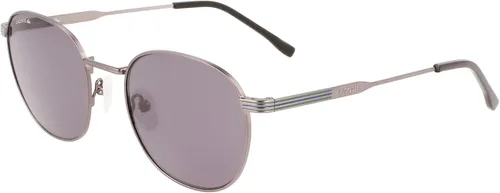 Vista 2 de Lacoste L251S - Gafas de sol ovaladas color gris plomizo oscuro talla única Semimatte Dark Gunmetal