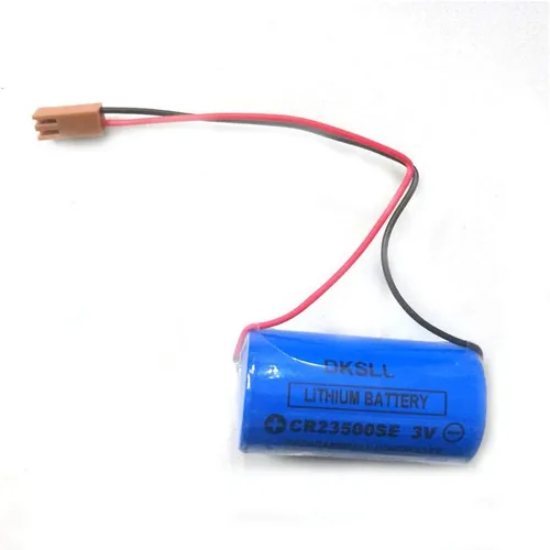 Vista 3 de Q7BAT CR23500SE para QNS Q Series PLC Baterías de litio de repuesto industrial con enchufe 3V 5000MAH (paquete de 4)