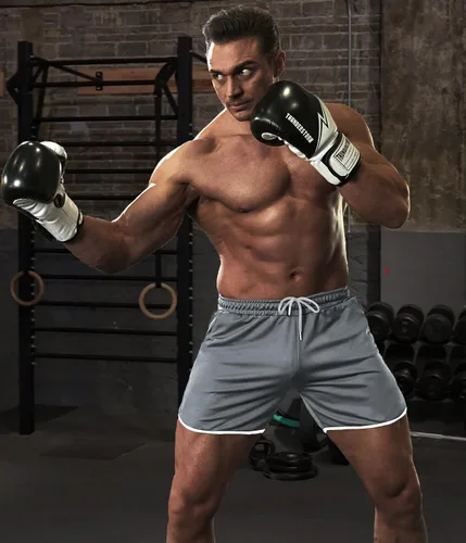 Vista 2 de COOFANDY Pantalones cortos de entrenamiento para hombre de 5 pulgadas, paquete de 2 pantalones cortos deportivos de secado rápido con bolsillos
