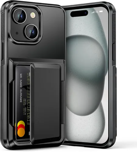 Vista 26 de Vofolen Funda tipo cartera para iPhone 11 con tarjetero