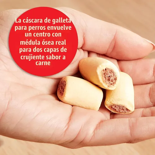 Vista 6 de Milk-Bone MaroSnacks - Golosinas para perros, paquetes de recambio de 38 onzas (paquete de 2) con médula ósea real y calcio