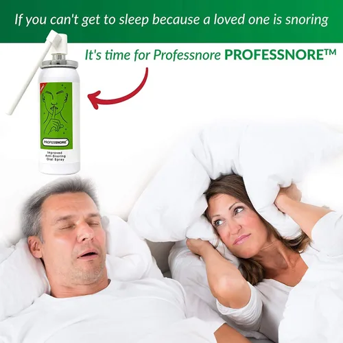 Vista 2 de Snore Solutions Anti Ronquidos Stop Relieve Spray Solución Natural para Ronquidos (Paquete de 2)