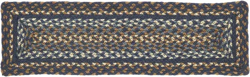 Vista 5 de Colección Denim Premium Trenzado Estilo primitivo, rústico, campestre, de granja Yute/algodón 30 días sin riesgo Alfombra de acento/tapete