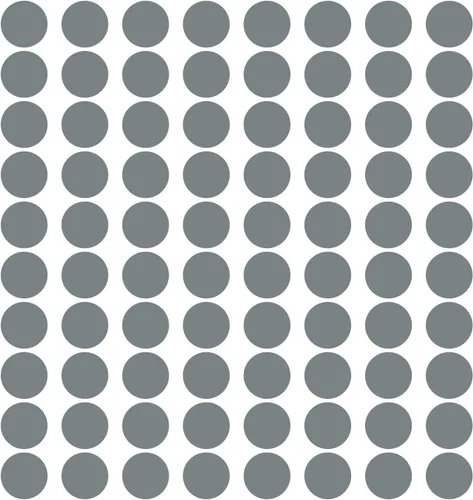 Vista 127 de LiteMark Calcomanías extra pequeñas, puntos de vinilo extraíbles, calcomanías circulares con acabado mate, calcomanías redondas para pared de aula