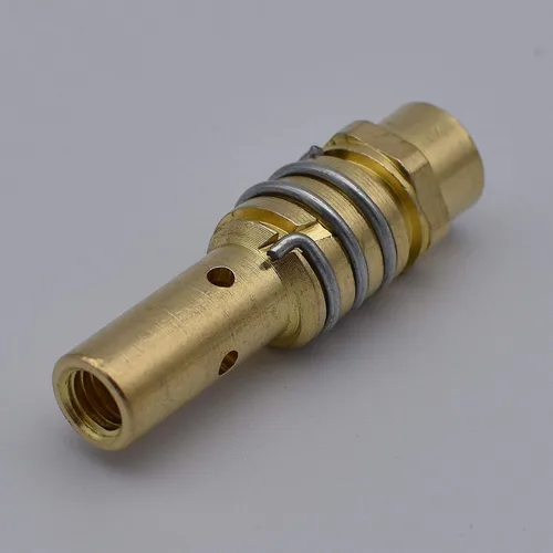 Vista 5 de Punta de contacto .03 '' 0.031 in M6 Thread/Shield cup/Tips Holder Difusor para MB15 15AK MIG Antorcha de soldadura 13 unids GZTIGWELD Contact Tip