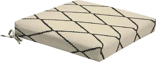 Vista 14 de Arden Foam - Cojín de asiento de comedor para exteriores, 19 x 19 pulgadas, fabricado con espuma ProFoam, resistente a la lluvia, resistente a