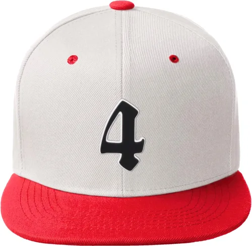 Vista 49 de Daxton Gorra clásica con visera de billete plano con letras del alfabeto inglés antiguo de la A a la Z