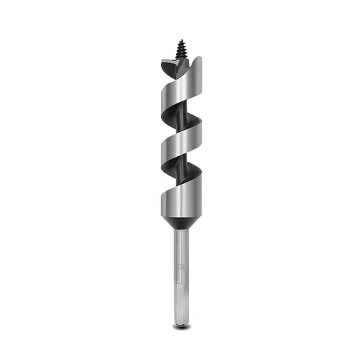 Vista 31 de Broca helicoidal de 0.94 x 11.8 pulgadas para madera, broca helicoidal con vástago hexagonal para madera blanda, madera dura, plástico