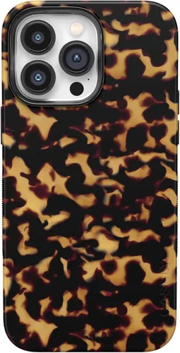 Vista 103 de Casely Funda para iPhone 14 Pro Viva La Vida Frida Kahlo Collage Floral Compatible con MagSafe Diseño protector audaz