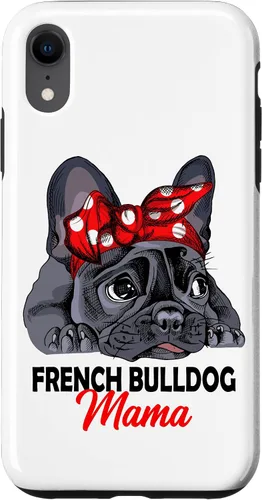 Vista 25 de French Bulldog Mama Frenchie Frauchen Case for iPhone 17