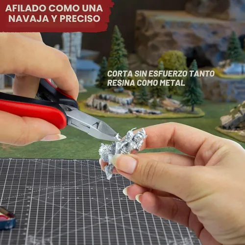 Vista 4 de The Army Painter Cortador lateral de precisión, uso para tijeras laterales