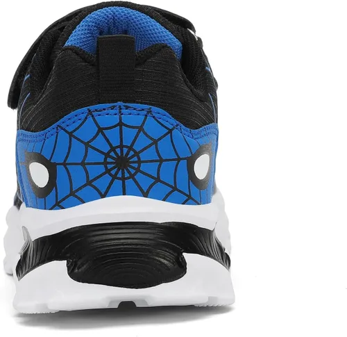 Vista 3 de IGBAY Zapatillas deportivas para niños pequeños y grandes con amortiguación, para correr, deportes, deportes, fitness, entrenamiento cruzado