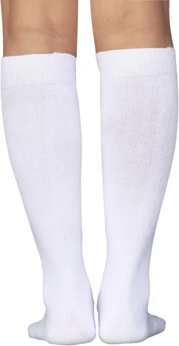 Vista 4 de Bestjybt Calcetines altos opacos de algodón para mujer