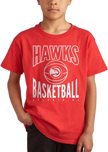Vista 16 de Junk Food NBA Team Basketball - Camiseta de manga corta para niños y niñas con licencia