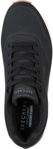 Vista 4 de Skechers Zapatillas bajas para mujer, talla 5 de EE. UU, Negro