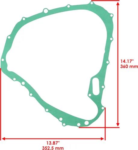 Vista 2 de Caltric Junta de estator compatible con Suzuki Lta700X Lta-700X King Quad 700 2005-2007