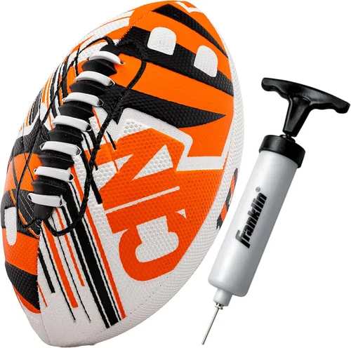 Vista 13 de Franklin Sports NFL Team Mini Balones de Fútbol Americano - Juvenil 8.5" Balón de Fútbol Americano con Licencia Oficial de la NFL + Conjunto