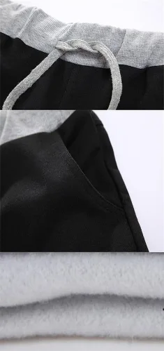 Vista 2 de Pantalones deportivos de anime con cintura elástica, para mujeres y hombres, disfraz de cosplay, pantalones deportivos con bolsillos