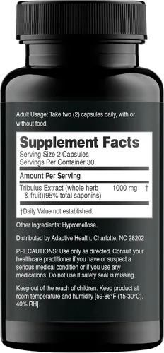 Vista 7 de Nugenix Essentials Tribulus Terrestris y suplementos de malezas de cabra cachonda