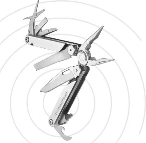 Vista 8 de LEATHERMAN, Multiherramienta Curl, herramienta diaria de acero inoxidable, con funda de nailon