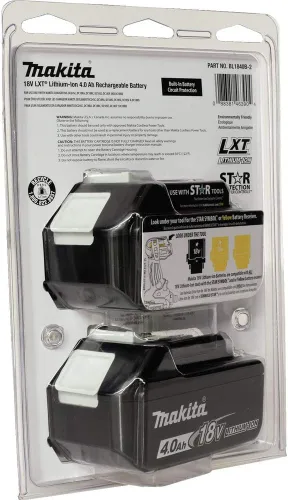 Vista 5 de Makita BL1820B 18V Batería compacta Iones de litio