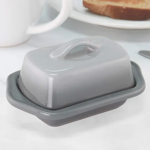 Vista 2 de 5" Mini Mantequilla Plato, juego de 2