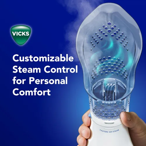 Vista 12 de Inhalador nasal Vicks - Alivio de vapor sin medicación para alergias, congestión, tos y resfriados, vaporizador vocal, calma las vías nasales