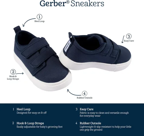 Vista 4 de Gerber Kids' First Walker Sneakers