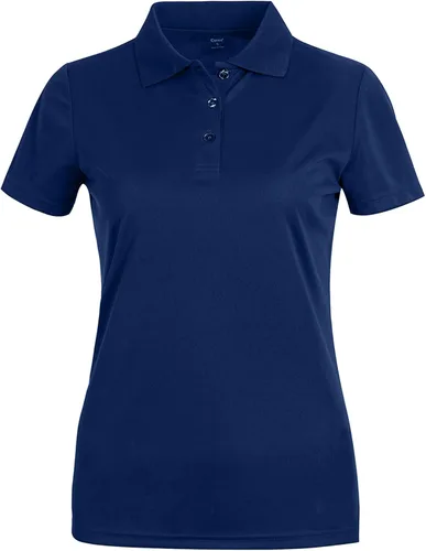 Vista 9 de MOHEEN Polo de manga corta de secado rápido para mujer, absorbe la humedad, polo de golf atlético Negro