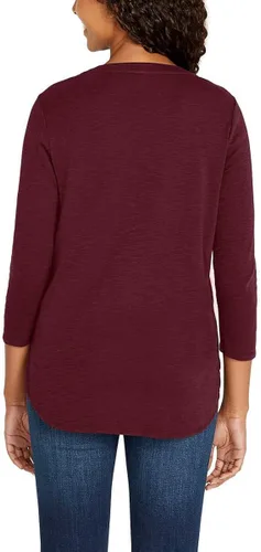 Vista 3 de Kirkland Signature Camiseta de algodón para mujer con manga 34
