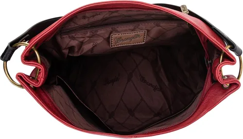 Vista 35 de Wrangler Hobo - Bolsas para mujer de cuero vegano con asa superior, bolsos de hombro y bolsos