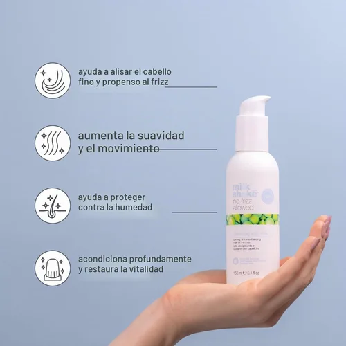 Vista 2 de milk_shake Leche ligera brillante sin encrespamiento Ligero, 10.1 onzas