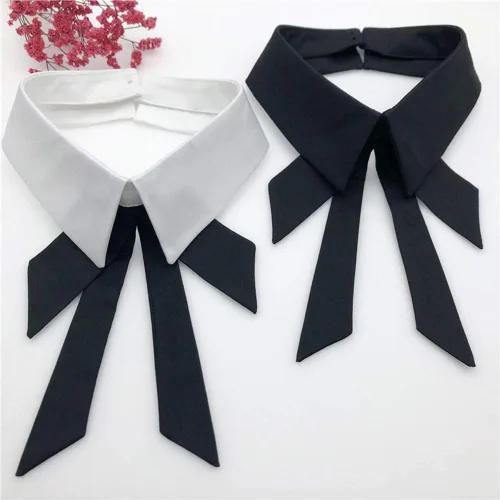 Vista 2 de Vpang - Collar falso desmontable con cuello falso, diseño de cuadros