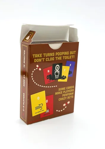 Vista 6 de Breaking Games Poop The Game - Juego de cartas divertido y familiar para niños de 6 años en adelante, perfecto para noches de juegos y fiestas, 2 a