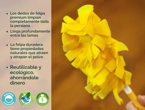 Vista 2 de Xanitize Recambios de forro polar para plumero de mano Swiffer, reutilizable, plumero seco, paquete de 5 unidades, arcoíris (joya)