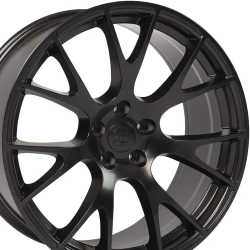 Vista 8 de OE Wheels DG15 20x9 Juego (4) neumáticos negros 5x115 y Ironman y TPMS