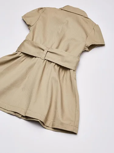 Vista 6 de French Toast camisa-vestido de safari para niña