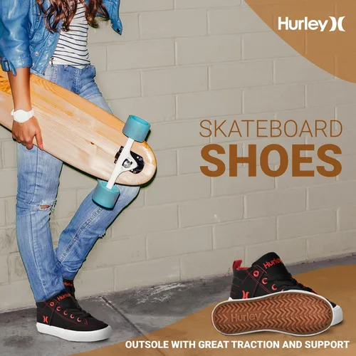 Vista 4 de Hurley Roddy - Tenis deportivos para niños y niñas