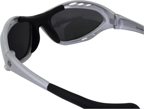 Vista 4 de Birdz Gafas de sol Seahawk polarizadas para moto acuática, gafas deportivas de kite-boarding, surf, kayak, 2 pares de montura negra y montura