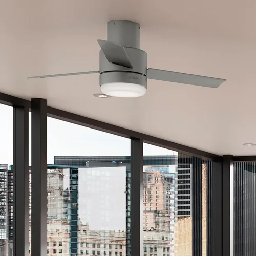 Vista 9 de Hunter Fan Company 51334 Gilmour - Ventilador de techo, 44, blanco mate