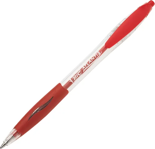 Vista 12 de BIC Atlantis Clic - Bolígrafo (0.039 in, 12 unidades), color negro