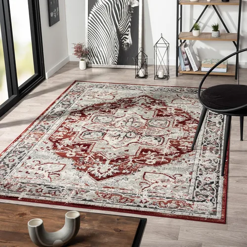 Vista 11 de LUXE WEAVERS Alfombra marroquí floral vintage beige 3x9