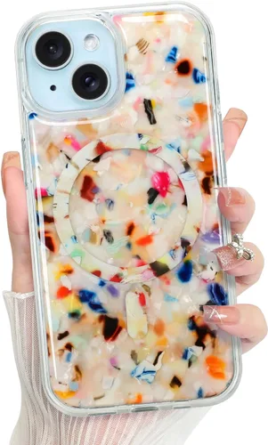 Vista 53 de Bonoma - Funda para iPhone 17 Pro Max 2025 con cristales brillantes, purpurina brillante