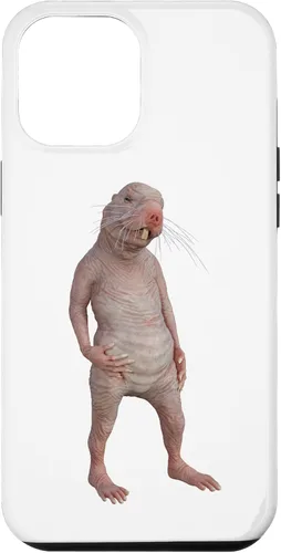 Vista 26 de Live Weird - Carcasa para iPhone 17, diseño de ratas topos desnudas