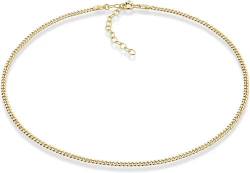 Vista 13 de Miabella Italian 925 Sterling Silver Choker Necklace for Women Chain Plata esterlina