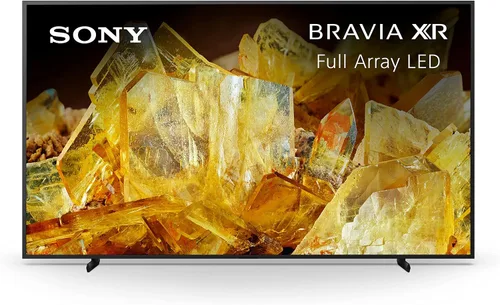 Vista 24 de Sony Serie X90L de TV 4K Ultra HD de 55 pulgadas: BRAVIA XR Full Array LED Smart Google TV con Dolby Vision HDR y características exclusivas