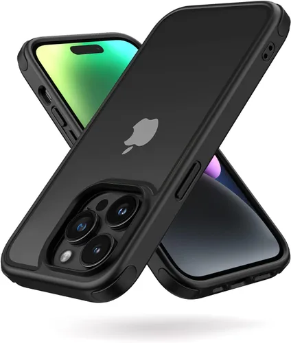 Vista 13 de Mobnano Funda transparente para iPhone 11, con protección multicolor a prueba de golpes, no amarillenta, anti arañazos, parte trasera